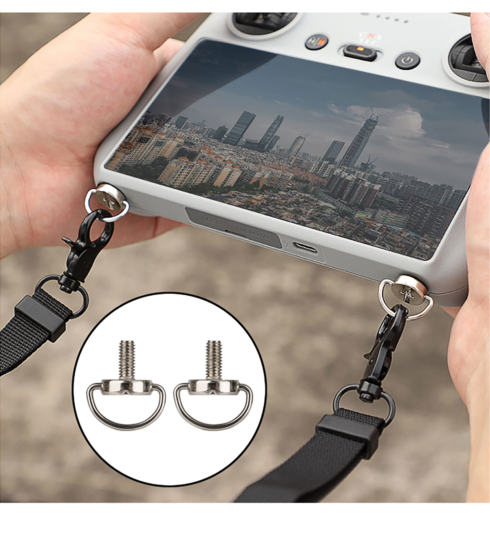 Drone Rc Controller Belt - Ремешок на шею для DJI RC/DJI
