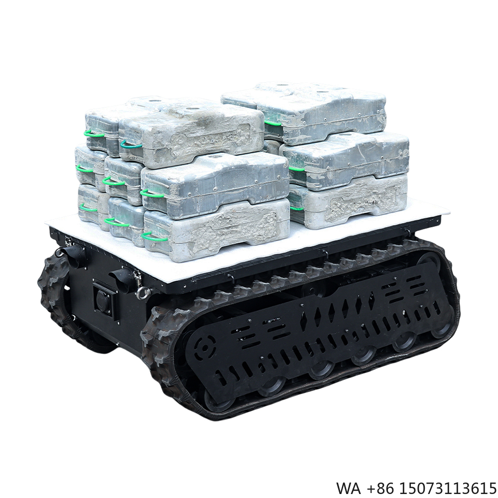 Brushless Motor - Шасси робота-танка на гусеничном ходу с