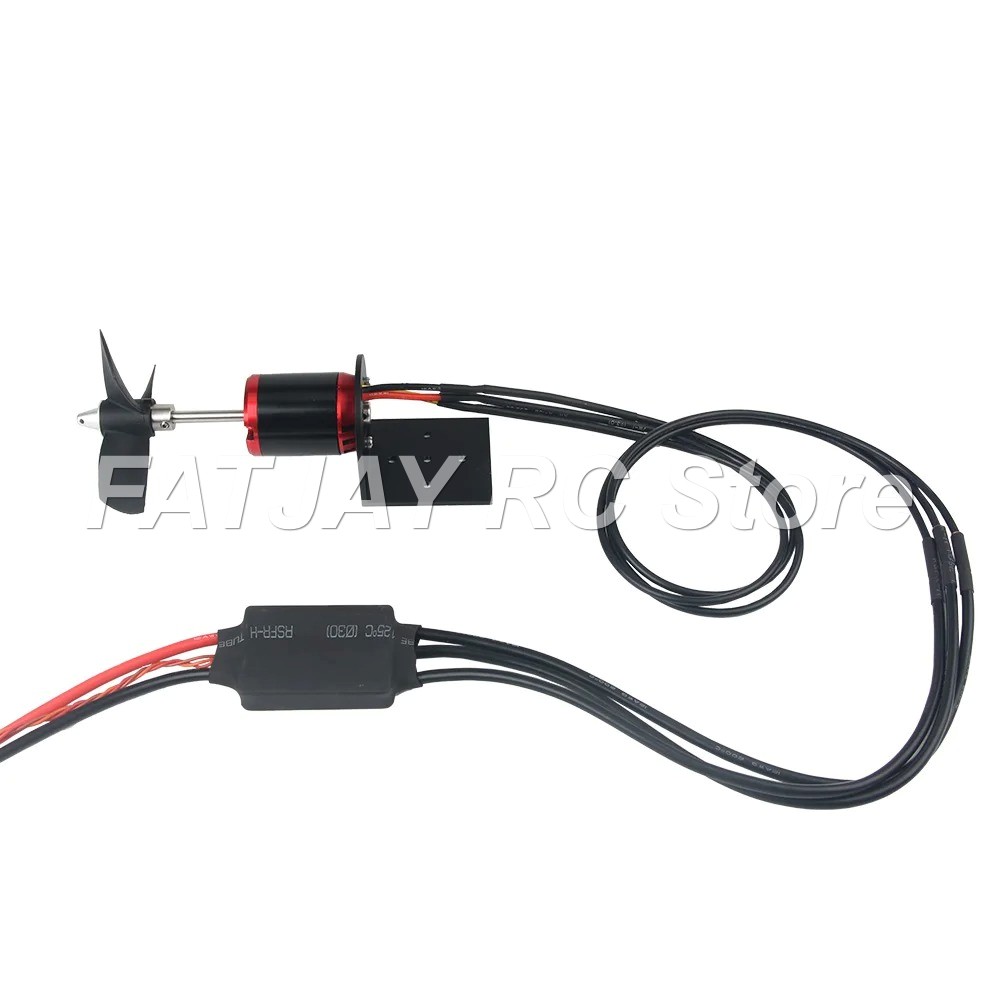 Rc Boat Brushless Motor - Водонепроницаемый бесщеточный двигатель FATJAY KYO-6T, 6