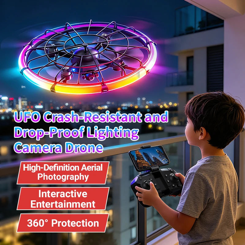 Drone Rc Helicopter With Camera - JJRC H145 UFO RC Дрон с