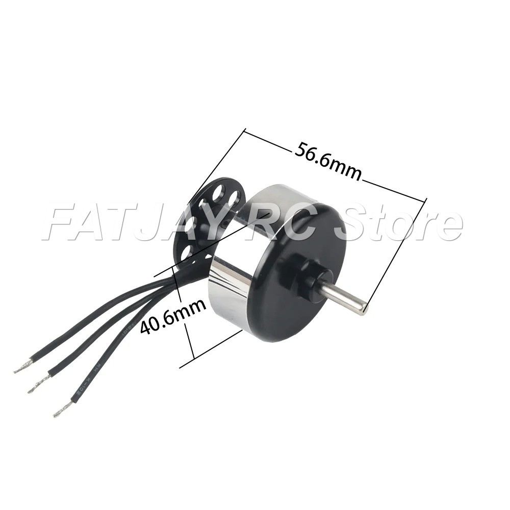 Rc Boat Brushless Motor - Низкоскоростной высокомоментный подводный движитель FATJAY 4023-350KV,