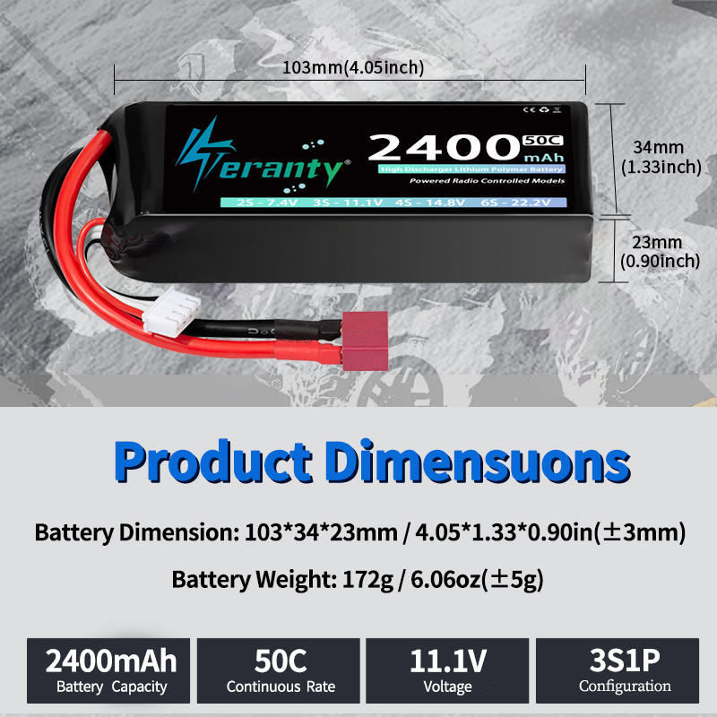 Аккумулятор TERANTY 3S 2200/24 – обзор и цена Drone Lipo Battery