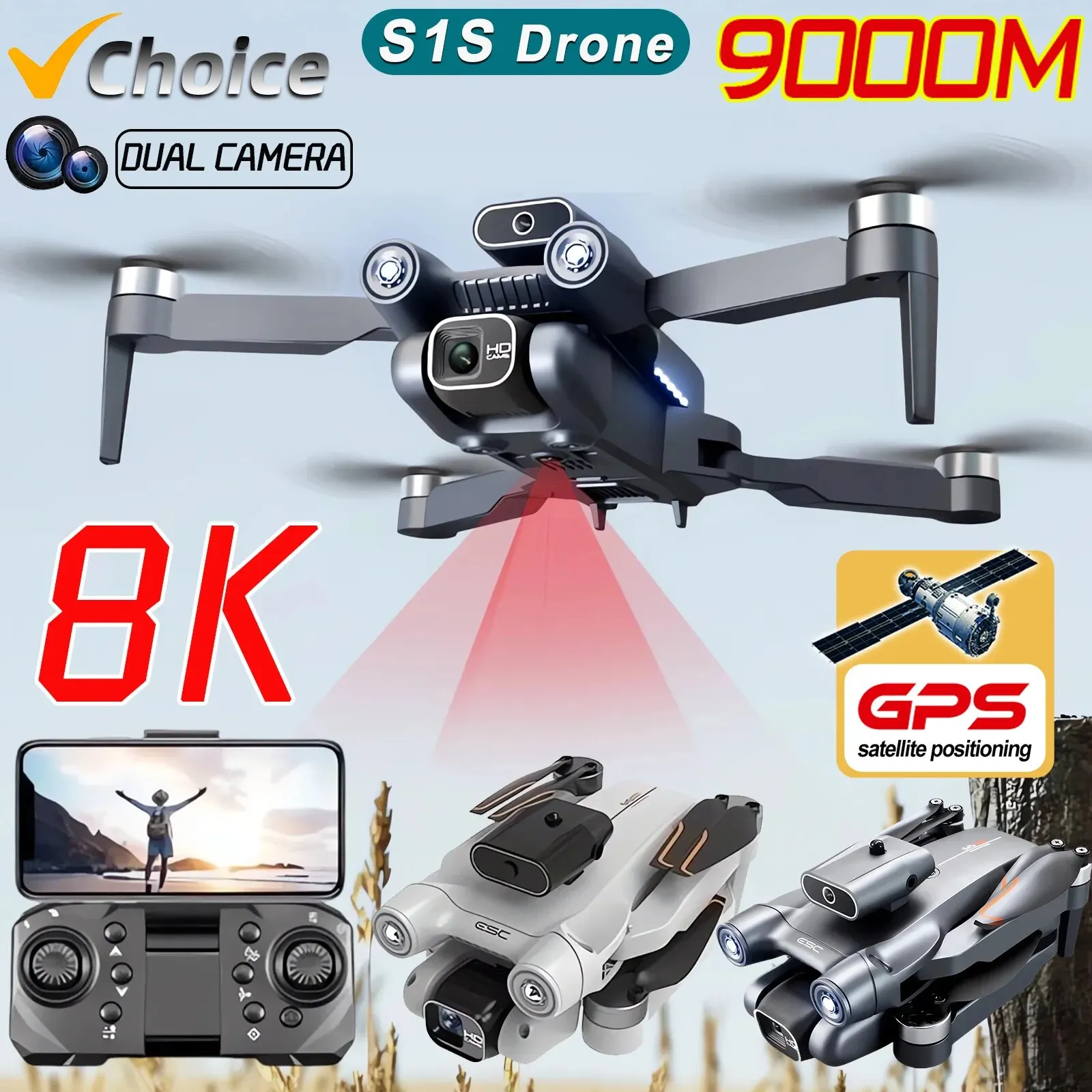 Новинка, камера для дрона S1S, – обзор и цена Drone Z