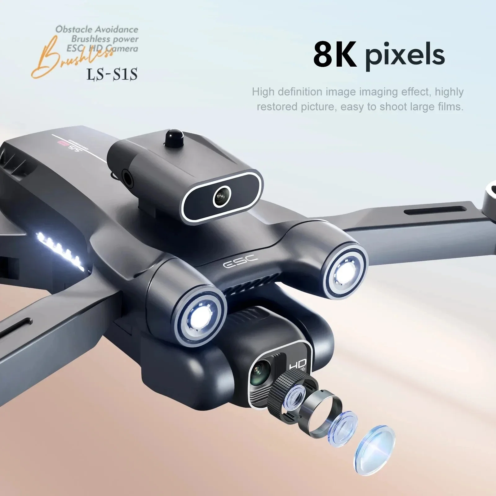 Новинка, камера для дрона S1S, – обзор и цена Drone Z