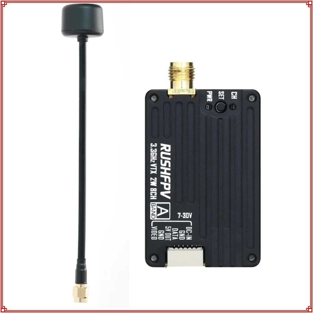 Новый передатчик RUSHFPV 3.3G  – обзор и цена Fpv Antenna Receiver