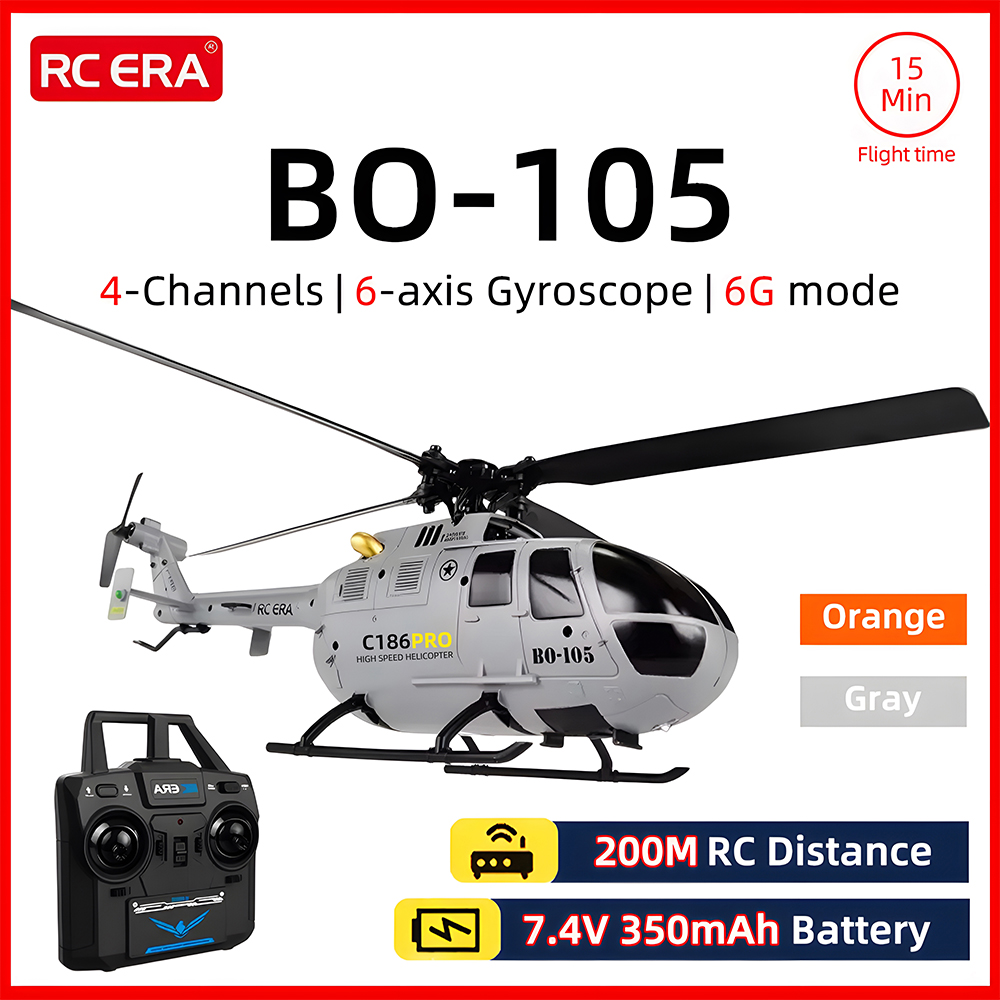 RC ERA BO-105 Вертолет Масштаб – обзор и цена Rc Helicopter Gyro