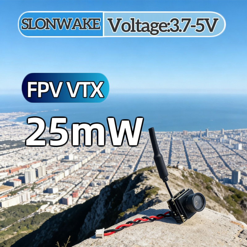 SLONWAKE FPV 25 мВт интегриров – обзор и цена Drone Rc1