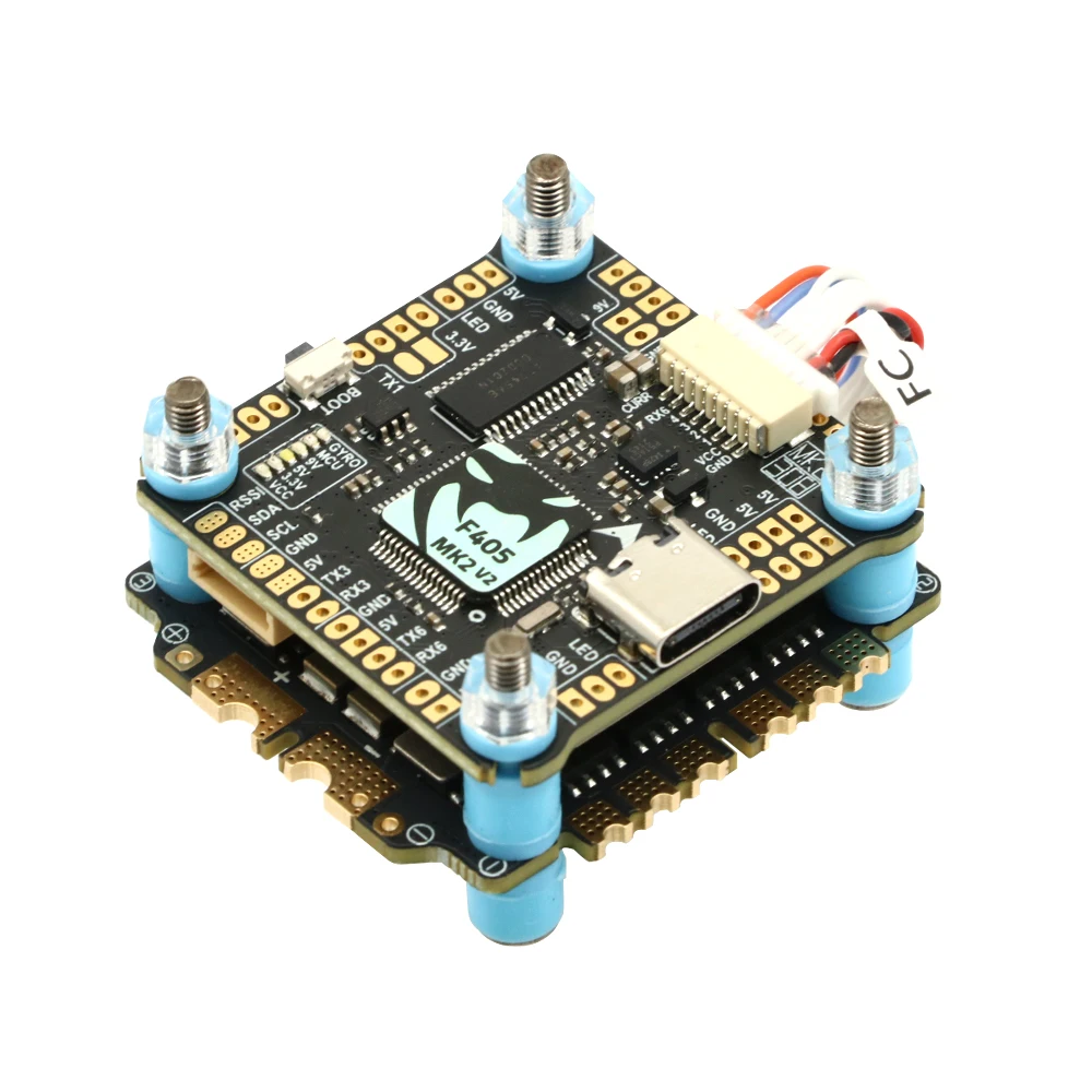 Полетный контроллер F405MK2 и  – обзор и цена Betaflight Flight Controller