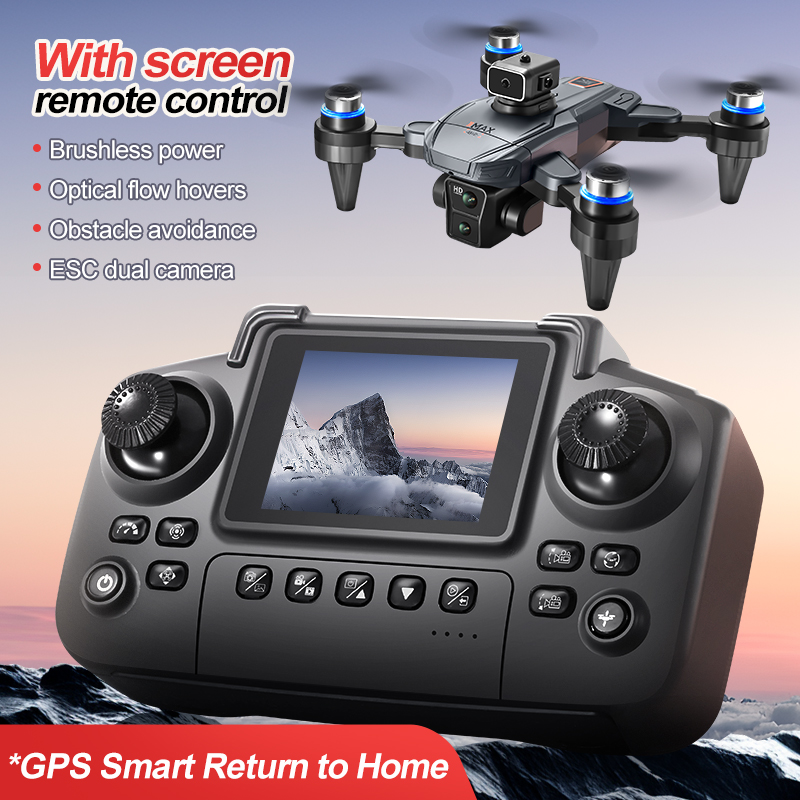 GPS RC Дрон с экраном 4K Профе – обзор и цена Drone Rc Helicopter With Camera