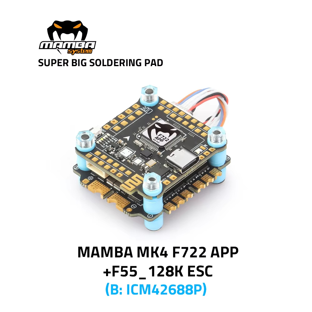 Diatone MAMBA F722 APP MK4 WIF – обзор и цена Betaflight Flight Controller