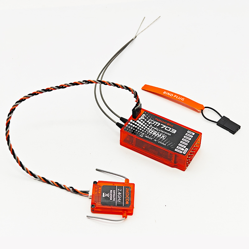 Приемник RX CM703, 7 каналов,  – обзор и цена Telemetry Module Rc