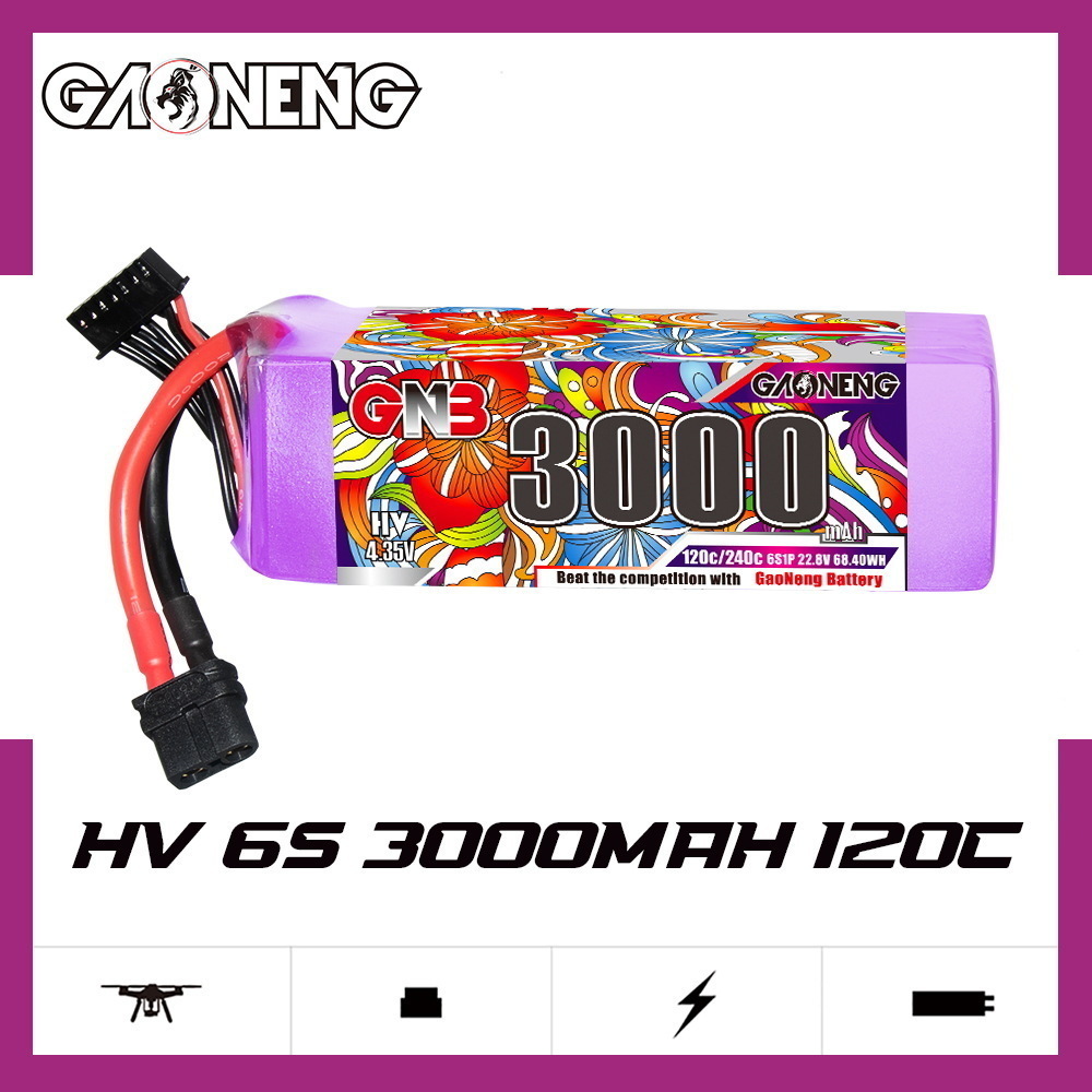 GNB Lipo аккумулятор 6S 22,8 В – обзор и цена Drone Lipo Battery