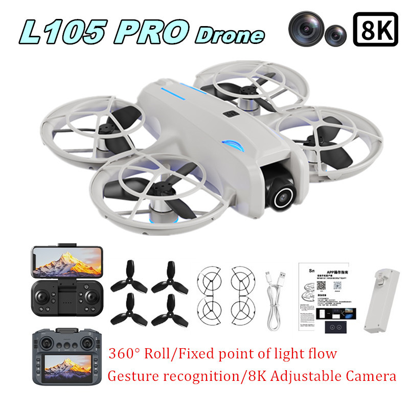 Дрон L105 PRO с двойной 8K-кам – обзор и цена Drone Z